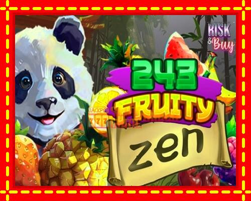 Gép 243 Fruity Zen: ingyenes és regisztráció nélkül