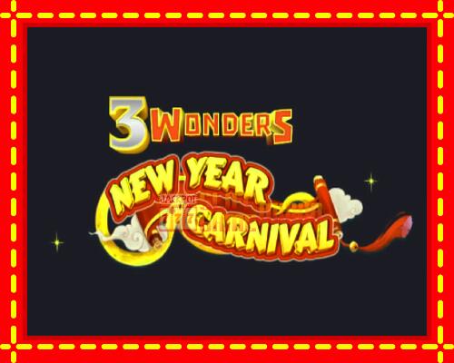 Gép 3 Wonders New Year Carnival: ingyenes és regisztráció nélkül