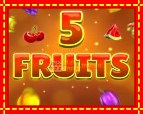 Gép 5 Fruits: ingyenes és regisztráció nélkül