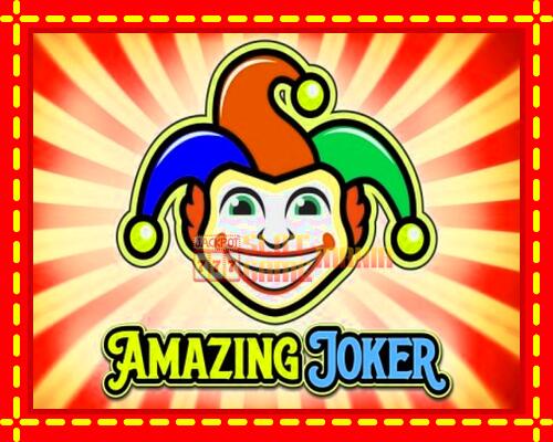 Gép Amazing Joker: ingyenes és regisztráció nélkül