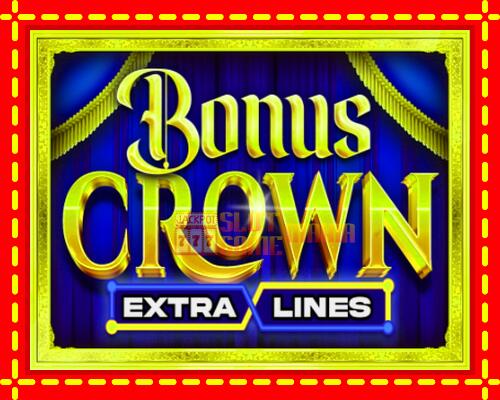 Gép Bonus Crown: ingyenes és regisztráció nélkül