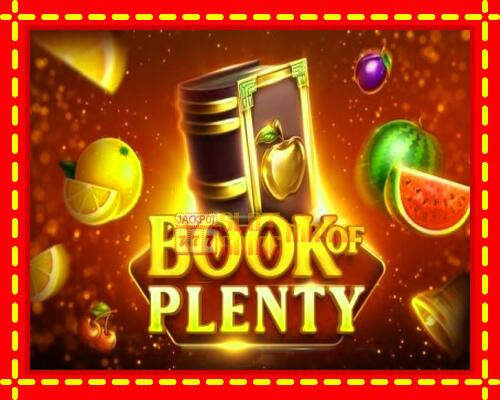 Gép Book of Plenty: ingyenes és regisztráció nélkül