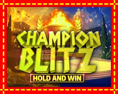 Gép Champion Blitz Hold and Win: ingyenes és regisztráció nélkül