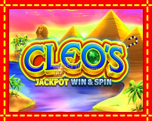 Gép Cleos Jackpot Win & Spin: ingyenes és regisztráció nélkül