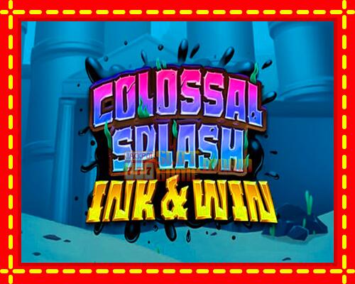 Gép Colossal Splash Ink & Win: ingyenes és regisztráció nélkül