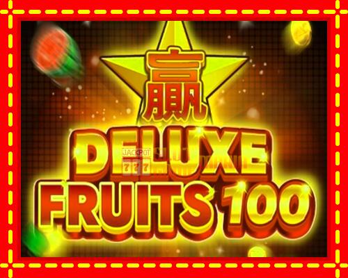 Gép Deluxe Fruits 100: ingyenes és regisztráció nélkül