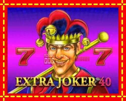 Gép Extra Joker 40: ingyenes és regisztráció nélkül