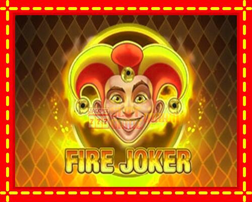 Gép Fire Joker: ingyenes és regisztráció nélkül