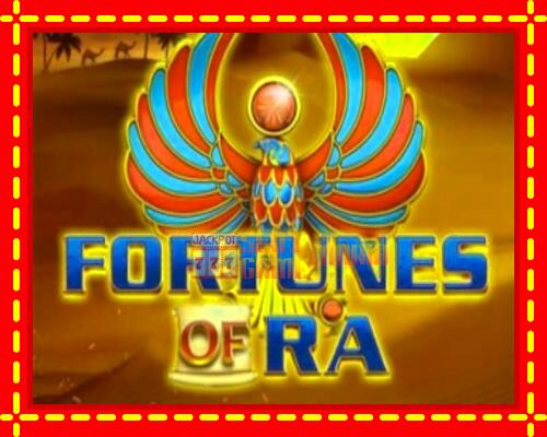 Gép Fortunes of Ra: ingyenes és regisztráció nélkül