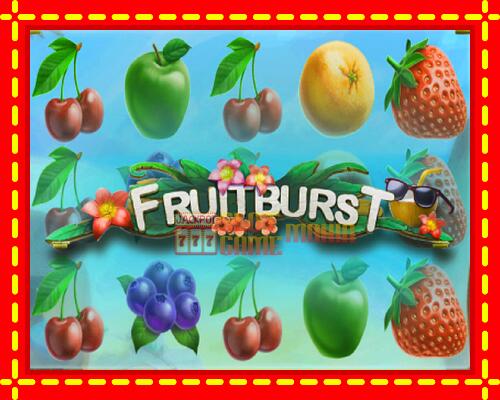 Gép Fruitburst: ingyenes és regisztráció nélkül