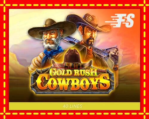 Gép Gold Rush Cowboys: ingyenes és regisztráció nélkül