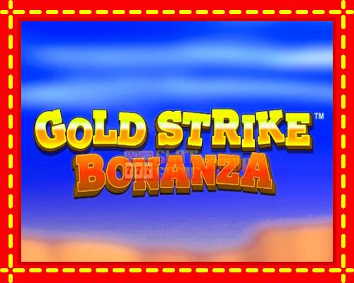 Gép Gold Strike Bonanza: ingyenes és regisztráció nélkül