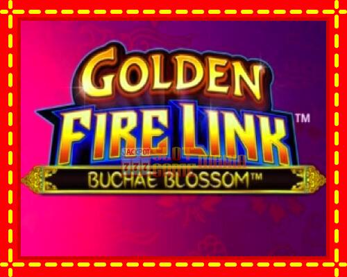 Gép Golden Fire Link Buchae Blossom: ingyenes és regisztráció nélkül