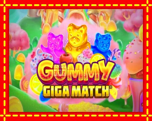 Gép Gummy Giga Match: ingyenes és regisztráció nélkül