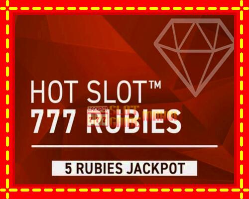 Gép Hot Slot 777 Rubies Extremely Light: ingyenes és regisztráció nélkül