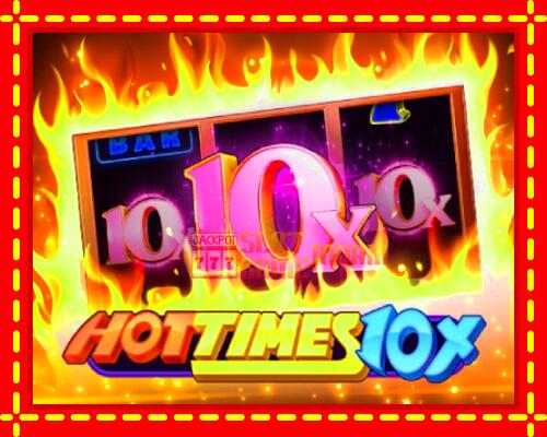 Gép Hot Times 10x: ingyenes és regisztráció nélkül