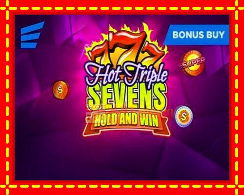 Gép Hot Triple Sevens Hold & Win: ingyenes és regisztráció nélkül