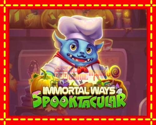 Gép Immortal Ways Spooktacular: ingyenes és regisztráció nélkül