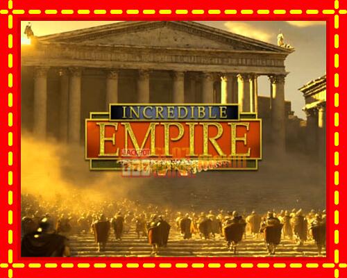 Gép Incredible Empire: ingyenes és regisztráció nélkül