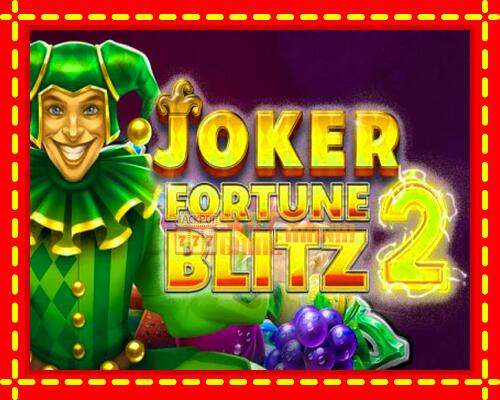 Gép Joker Fortune Blitz 2: ingyenes és regisztráció nélkül