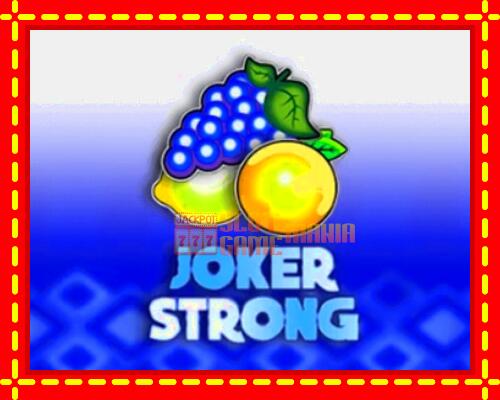 Gép Joker Strong: ingyenes és regisztráció nélkül