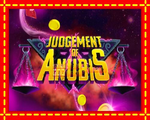 Gép Judgement of Anubis: ingyenes és regisztráció nélkül