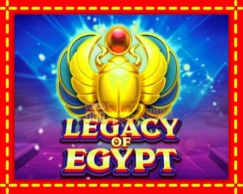 Gép Legacy of Egypt: ingyenes és regisztráció nélkül