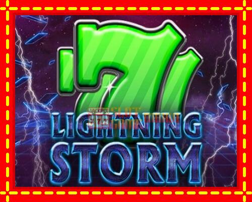 Gép Lightning Storm: ingyenes és regisztráció nélkül