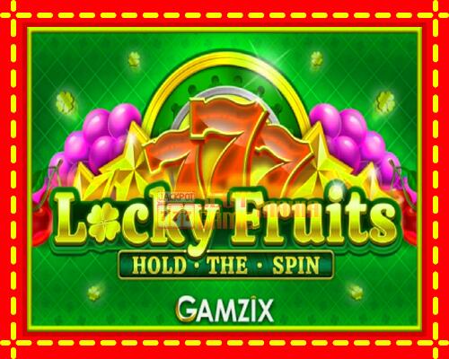 Gép Locky Fruits: Hold the Spin: ingyenes és regisztráció nélkül