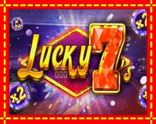 Gép Lucky 7s: ingyenes és regisztráció nélkül