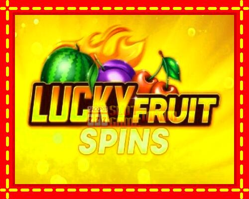 Gép Lucky Fruit Spins Bonus Buy: ingyenes és regisztráció nélkül