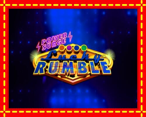 Gép Lucky Rumble Power Surge: ingyenes és regisztráció nélkül