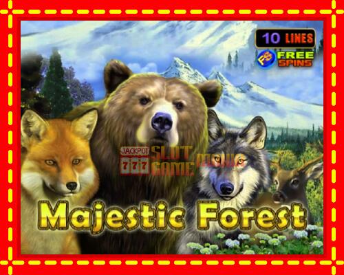 Gép Majestic Forest: ingyenes és regisztráció nélkül