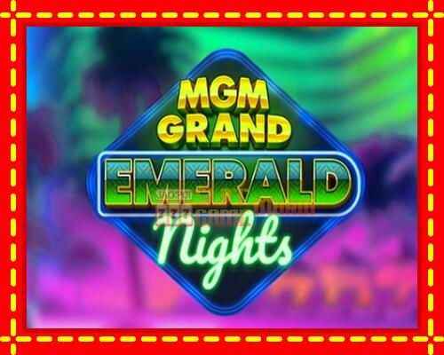 Gép MGM Grand Emerald Nights: ingyenes és regisztráció nélkül