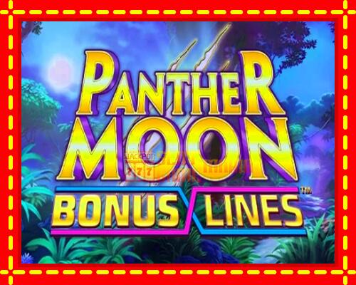 Gép Panther Moon: Bonus Lines: ingyenes és regisztráció nélkül