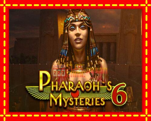 Gép Pharaons Mysteries 6: ingyenes és regisztráció nélkül