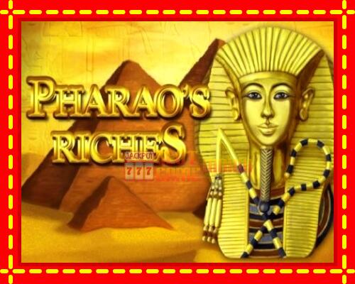 Gép Pharaos Riches: ingyenes és regisztráció nélkül