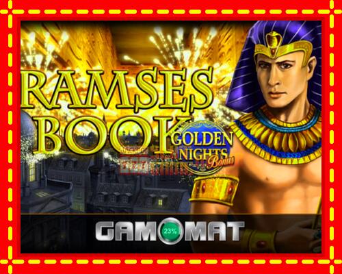 Gép Ramses Book Golden Nights: ingyenes és regisztráció nélkül