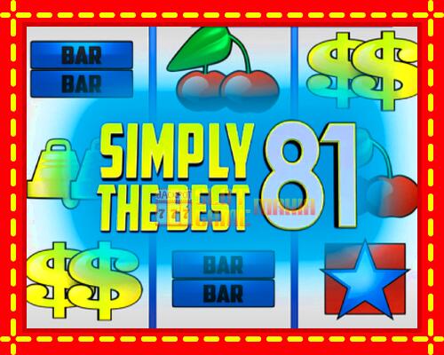 Gép Simply The Best 81: ingyenes és regisztráció nélkül