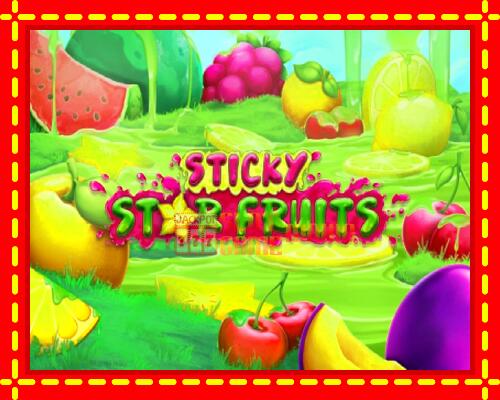 Gép Sticky Star Fruits: ingyenes és regisztráció nélkül