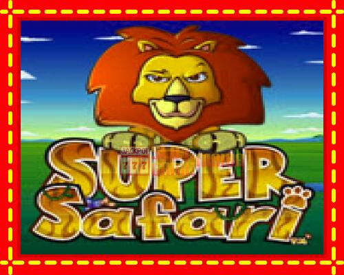 Gép Super Safari: ingyenes és regisztráció nélkül