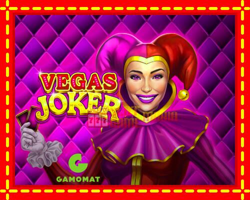 Gép Vegas Joker: ingyenes és regisztráció nélkül