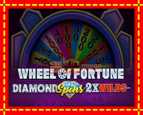 Gép Wheel of Fortune Diamond Spins 2x Wilds: ingyenes és regisztráció nélkül