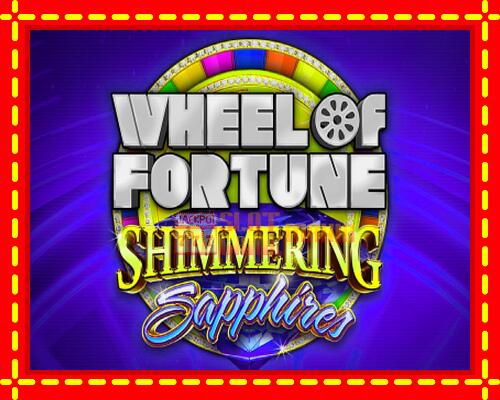 Gép Wheel of Fortune Shimmering Sapphires: ingyenes és regisztráció nélkül