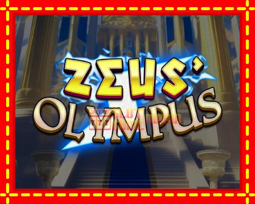 Gép Zeus Olympus: ingyenes és regisztráció nélkül